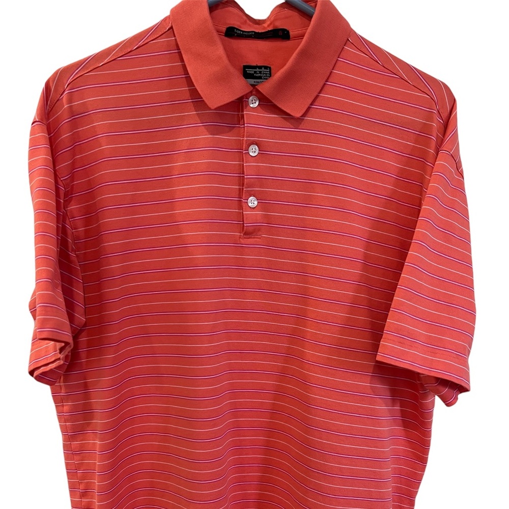 Nike Dry Fit Tiger Woods collection men’s polo